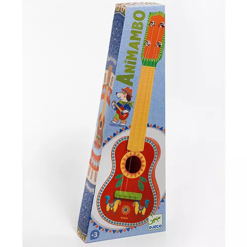 Djeco Gitaar Animambo - Klein 7 Djeco Gitaar Animambo - Klein - Afbeelding 5