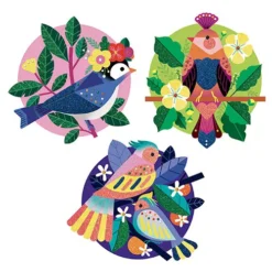 Djeco Glitterschilderijen Paradijsvogels 8 Djeco Glitterschilderijen Paradijsvogels -Kinderspeelgoed djeco glitterschilderijen paradijsvogels ilovespeelgoed.nl5
