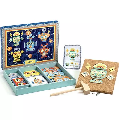 Djeco Hamertje Tik Robots 3 Djeco Hamertje Tik Robots