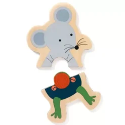 Djeco Houten Magneten Dieren (24st) 9 Djeco Houten Magneten Dieren (24st) -Kinderspeelgoed djeco houten magneten dieren 24st