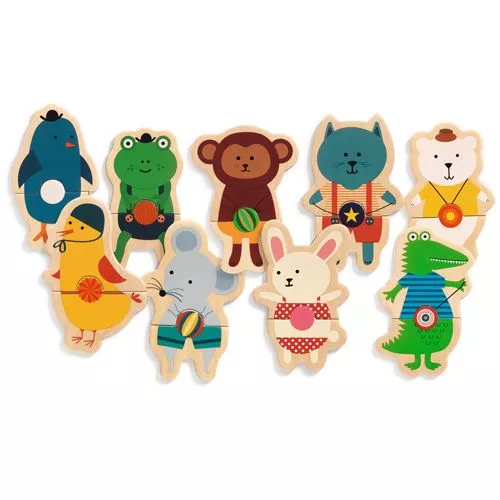 Djeco Houten Magneten Dieren (24st) 5 Djeco Houten Magneten Dieren (24st) - Afbeelding 3