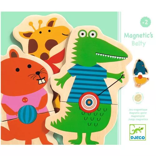 Djeco Houten Magneten Dieren (24st) 3 Djeco Houten Magneten Dieren (24st)