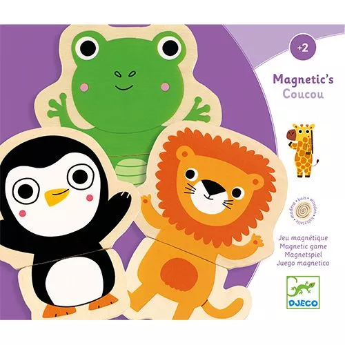 Djeco Houten Magneten Jungle (24st) 3 Djeco Houten Magneten Jungle (24st)