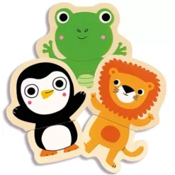 Djeco Houten Magneten Jungle (24st) 8 Djeco Houten Magneten Jungle (24st) -Kinderspeelgoed djeco houten magneten jungle 24st dj03118 1