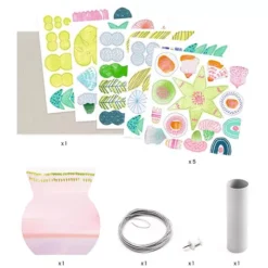 Djeco Knutselset Diy - Bloemen Delicate -Kinderspeelgoed djeco knutselset bloemen delicate 2