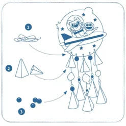 Djeco Knutselset Diy - Windgong - Sterren 9 Djeco Knutselset Diy - Windgong - Sterren -Kinderspeelgoed djeco knutselset diy windgong sterren 2 1