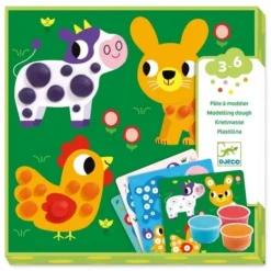 Djeco Knutselset Boetseerklei - Dieren