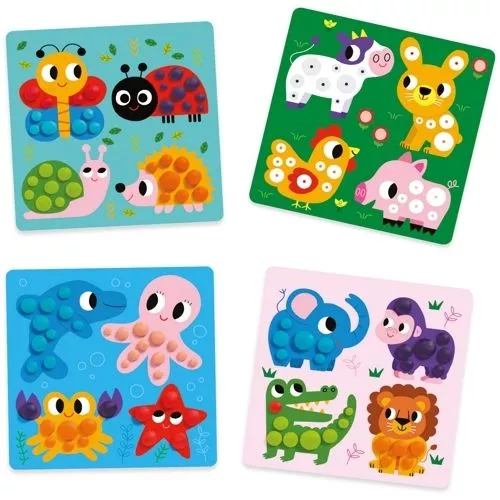 Djeco Knutselset Boetseerklei - Dieren 4 Djeco Knutselset Boetseerklei - Dieren - Afbeelding 2