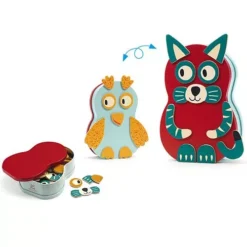 Djeco Magneetspel Inzebox Animo 18 Djeco Magneetspel Inzebox Animo -Kinderspeelgoed djeco magneetspel inzebox animo dj03085 1