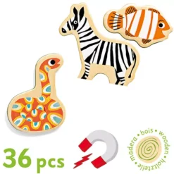 Djeco Magneten Magnimo -Kinderspeelgoed djeco magneten magnimo 3