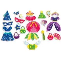 Djeco Magnetische Aankleedpop - Belissimo -Kinderspeelgoed djeco magnetische aankleedpop belissimo dj03084 3