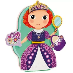 Djeco Magnetische Aankleedpop - Belissimo -Kinderspeelgoed djeco magnetische aankleedpop belissimo dj03084 7