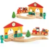 Djeco Mini Trein 2 Djeco Mini Trein -Kinderspeelgoed djeco mini trein
