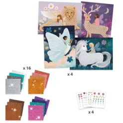 Djeco Mozaïek Betoverde Wereld -Kinderspeelgoed djeco moza ek betoverde wereld 3