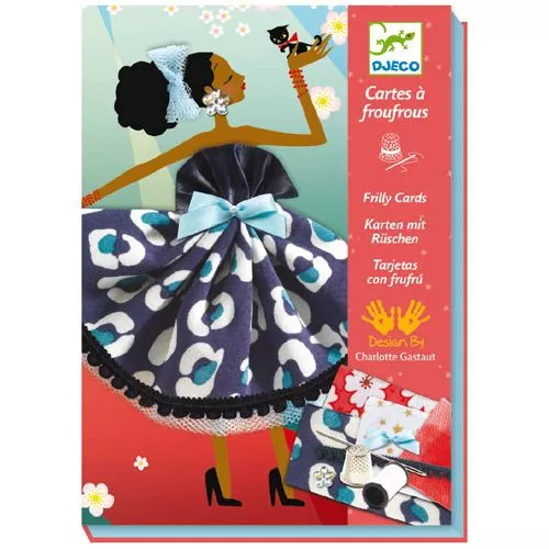 Djeco Versierkaarten - Zo Parijs 3 Djeco Versierkaarten - Zo Parijs