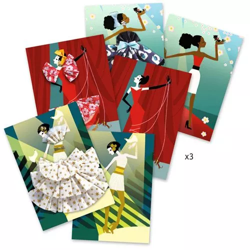 Djeco Versierkaarten - Zo Parijs 4 Djeco Versierkaarten - Zo Parijs - Afbeelding 2