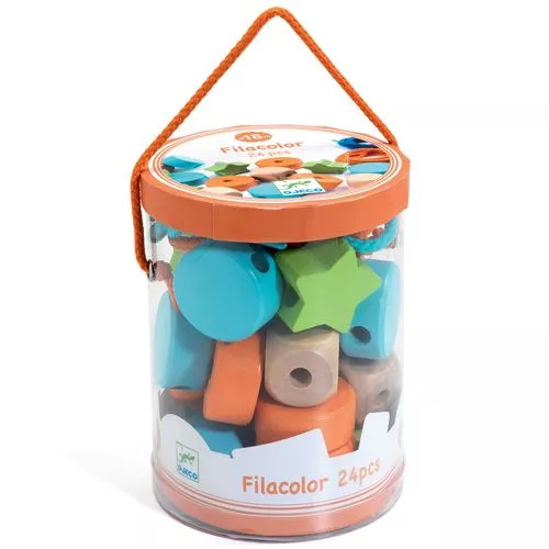 Djeco Rijgkralen Filacolor 3 Djeco Rijgkralen Filacolor