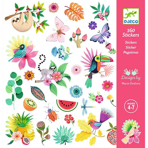 Djeco Stickers Paradijs - 160st 3 Djeco Stickers Paradijs - 160st