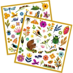 Djeco Stickers Tuin - 160st -Kinderspeelgoed djeco stickers tuin 160st 3