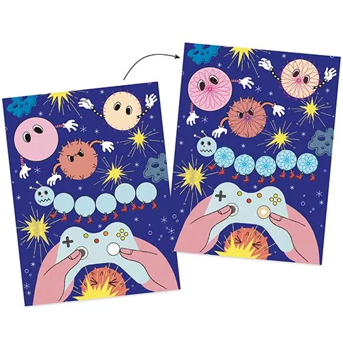 Djeco Tekenset Magnetische Spiralen 4 Djeco Tekenset Magnetische Spiralen - Afbeelding 2