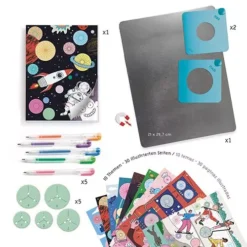 Djeco Tekenset Magnetische Spiralen 7 Djeco Tekenset Magnetische Spiralen -Kinderspeelgoed djeco tekenset magnetische spiralen 3