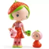 Djeco Tinyly Speelfiguur - Berry & Lila -Kinderspeelgoed djeco tinyly speelfiguur berry lila