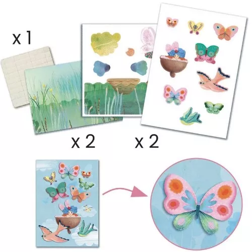 Djeco Knutselset Zes Activiteiten - Elfjes 4 Djeco Knutselset Zes Activiteiten - Elfjes - Afbeelding 2