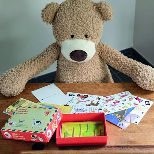 Egmont Toys Knutselset Postkaarten Met Stickers 4 Egmont Toys Knutselset Postkaarten Met Stickers - Afbeelding 2