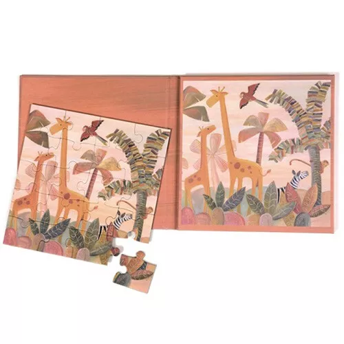 Egmont Toys Magnetische Puzzel Afrika - 2x20st 4 Egmont Toys Magnetische Puzzel Afrika - 2x20st - Afbeelding 2