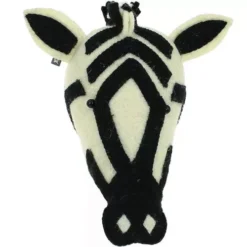 Fiona Walker Dierenkop Zebra - Mini
