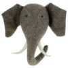 Fiona Walker Dierenkop Olifant Met Slagtanden - 47 Cm -Kinderspeelgoed fiona walker dierenkop olifant met slagtanden