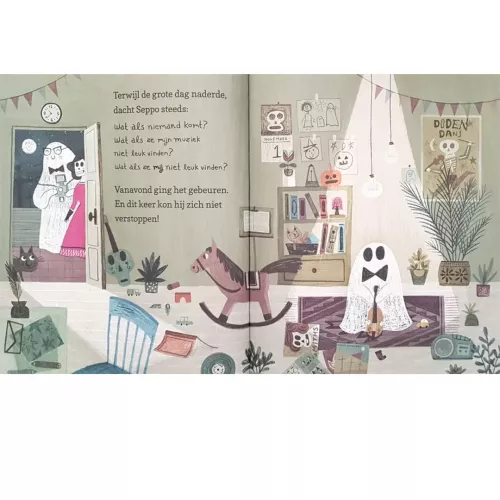 Fontaine Uitgevers Seppo Het Verlegen Spookje 4 Fontaine Uitgevers Seppo Het Verlegen Spookje - Afbeelding 2