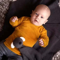 Fresk Knuffeldoekje Hond - Grey -Kinderspeelgoed fresk knuffeldoekje hond grey 4