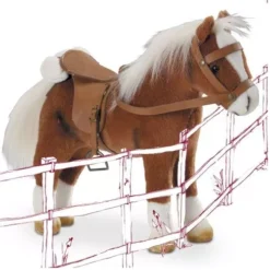 Götz Poppenpaard Gezadeld Donkerbruin- Xs En Xl -Kinderspeelgoed g tz poppenpaard gezadeld donkerbruin xs en xl