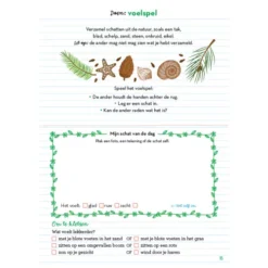 Gezinnig Invulboek Natuurklets -Kinderspeelgoed gezinnig invulboek natuurklets 1