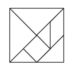 Goki Houten Tangram -Kinderspeelgoed goki houten mini tangram1