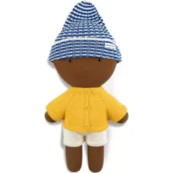 We Are Gommu Poppenvest Met Muts Yellow