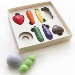 Goober Waskrijtjes Groenten - 8st 14 Goober Waskrijtjes Groenten - 8st -Kinderspeelgoed goober waskrijtjes groenten 8st 1