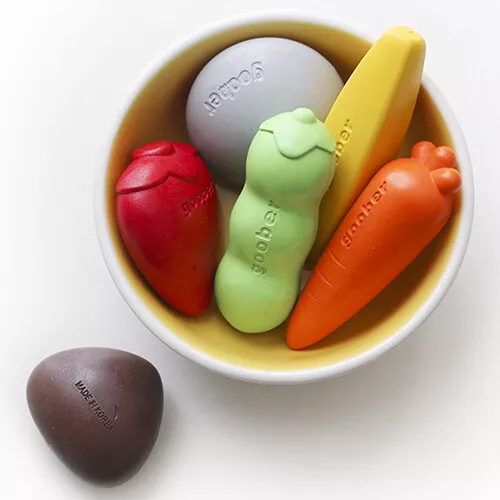 Goober Waskrijtjes Groenten - 8st 5 Goober Waskrijtjes Groenten - 8st - Afbeelding 3