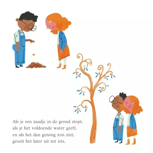 Uitgeverij Rubinstein Gouden Voorleesboek Geef Nooit Op! 4 Uitgeverij Rubinstein Gouden Voorleesboek Geef Nooit Op! - Afbeelding 2