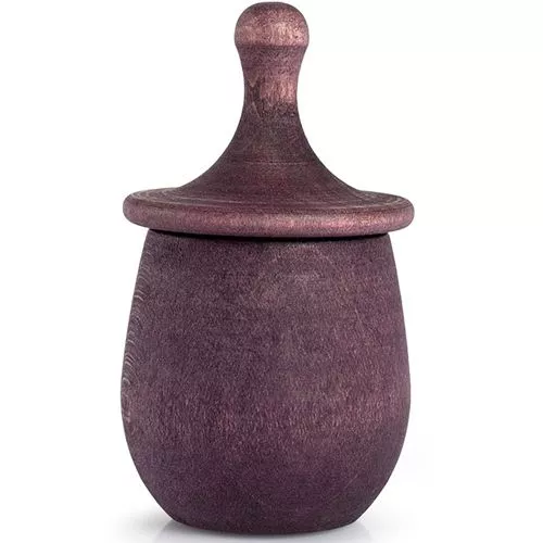 Grapat Houten Poppetje In Bakje - Violet 6 Grapat Houten Poppetje In Bakje - Violet - Afbeelding 4