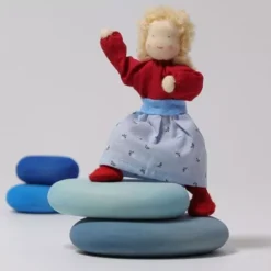 Grimm's Poppenhuispopje Vrouw Blond - 14 Cm 11 Grimm's Poppenhuispopje Vrouw Blond - 14 Cm -Kinderspeelgoed grimm s poppenhuispopje vrouw blond 1