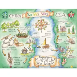 Grimm's Zijden Speeldoek Regenboog - Large -Kinderspeelgoed grimm s zijden regenboog speeldoek 1