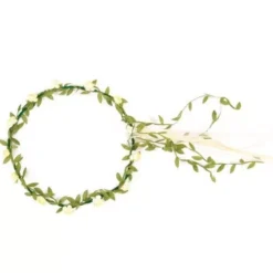 Haarkrans Halo Roosjes - Crème-wit