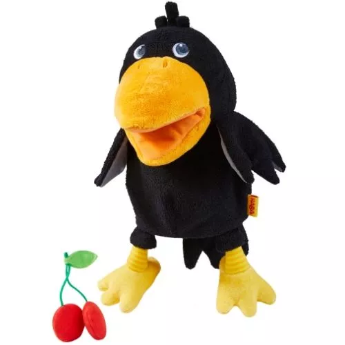 Haba Handpop Veelvraat Raaf 3 Haba Handpop Veelvraat Raaf