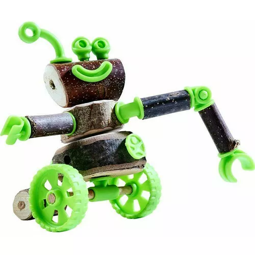 Haba Terra Kids Knutselset Connectors - Boshelden 5 Haba Terra Kids Knutselset Connectors - Boshelden - Afbeelding 3
