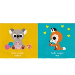 Image Books Knisperboek Met Bijtring - Vrolijke Dieren -Kinderspeelgoed image books knisperboek met bijtring vrolijke dieren 2