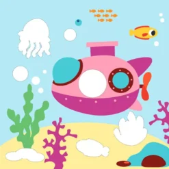 Image Books Sticker Doeboek - De Oceaan -Kinderspeelgoed image books sticker doeboek de oceaan 1