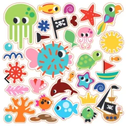 Image Books Sticker Doeboek - De Oceaan -Kinderspeelgoed image books sticker doeboek de oceaan 2