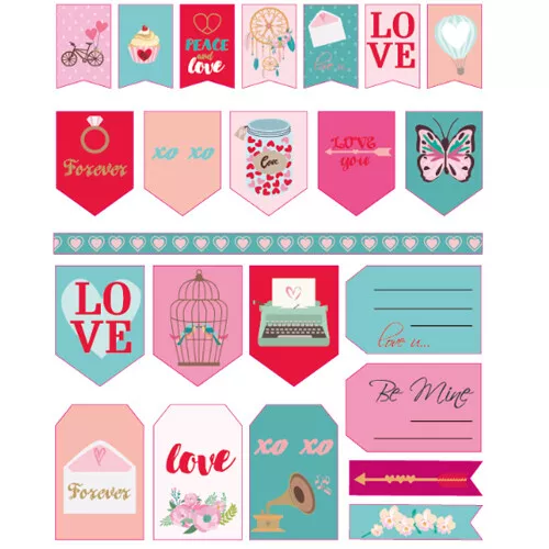 Image Books Stickerboek 1000 Hugs And Kisses 12 Image Books Stickerboek 1000 Hugs And Kisses - Afbeelding 10